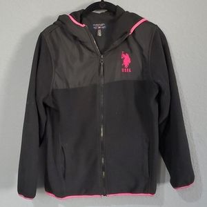 Girls' Hooded Fleece Jacket